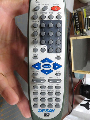 Desay remote control used