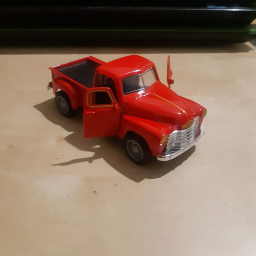 Chevrolet Chevy Pick - Cup metal toy 1/32 scale new with pullback mechanism