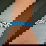  Χειροποίητο βραχιόλι macrame ρυθμιζόμενο με σχέδιο φύλλα