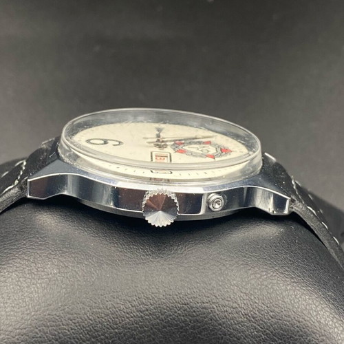 Slava Big Zero KGF Soviet mechanical watch, vintage 1980s