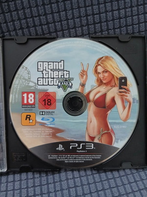 Grand Theft Auto V PS3 game used, tested and working