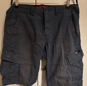Superdry βερμούδα γκρι