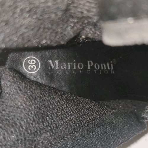 Mario Ponti ankle boots used, black, size 36