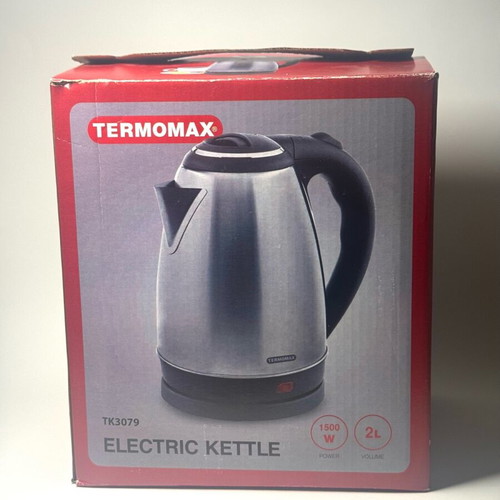 Termomax TK3079 Electric Kettle 2L 1500W New