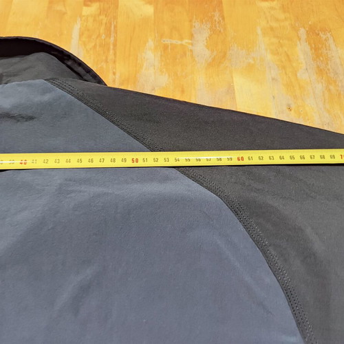 Lotto windbreaker jacket XL, black and grey, Italian sport design