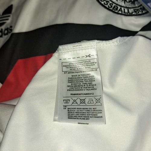 Adidas JSY Germany National Team Football Jersey 1990 World Cup New