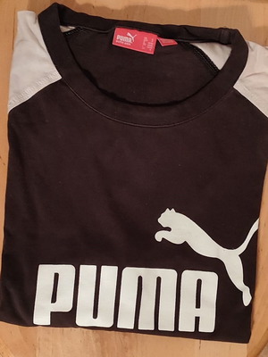 PUMA shirt μεταχειρισμένο, μέγεθος M, άσπρο και καφέ