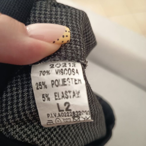 Women's Checked Pants Type Vraka Size L Like New