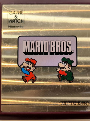 Nintendo Game & Watch Mario Bros. MW-56 Multi Screen used, functional