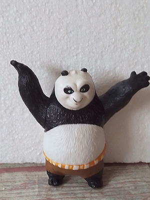 Kung Fu Panda McDonald's 2011 figure used, height 11 cm