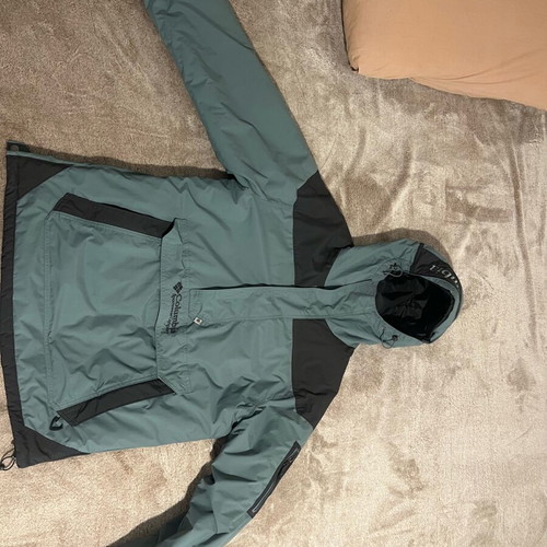 Columbia men jacket turquoise like new