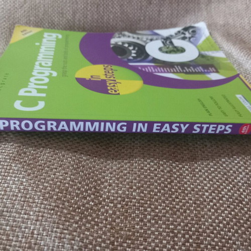 C Programming in easy steps used English book