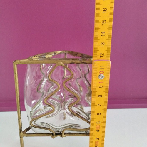 Christmas candle holder for tealight triangular