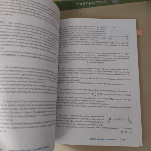 Physics Waves and Quantum Mechanics Elements textbook used, 3rd Lyceum