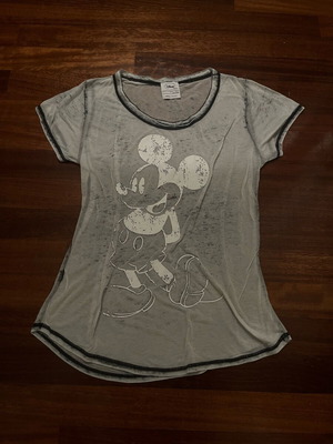 Disney x MNG Jeans t-shirt gray size L like new