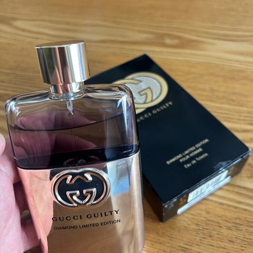 Gucci Guilty Diamond Limited Edition Pour Homme 90ml Eau de Toilette like new