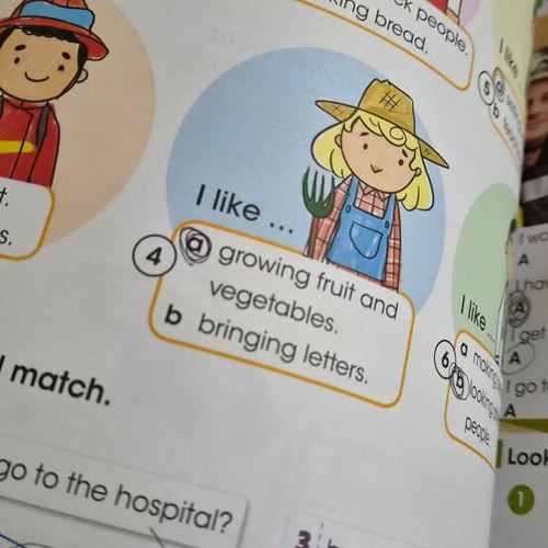 I Wonder Junior B Activity Book used, Greek