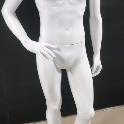 Display mannequins used, female and male with bases