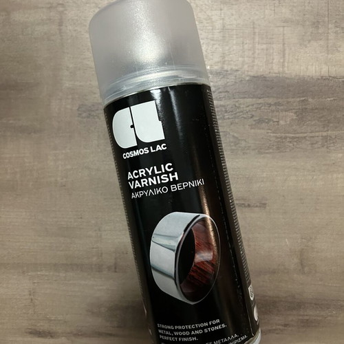 Acrylic varnish spray Cosmos lac new