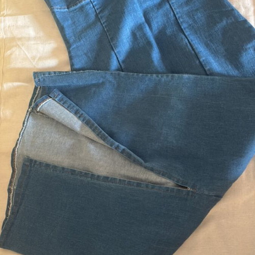 Denim dress, long, size M