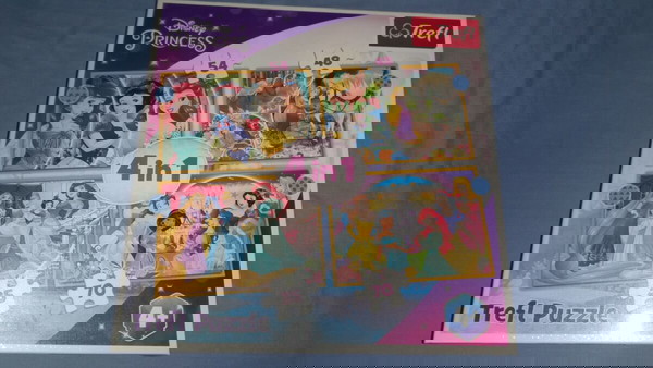 DISNEY PRINCESS 4 in 1TREFL ΠΑΖΛ