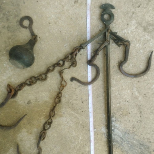 Large antique kantari used