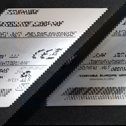 Κάτω Πλαστικά Μέρη Toshiba Satellite L350-146