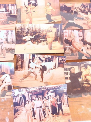 Shaw Brothers Lobby Cards set of 10 used, vintage Kung Fu film memorabilia