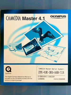 Camedia Master 4.1 CD software σαν καινούργιο