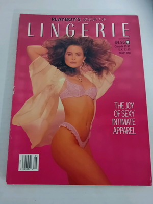 Playboys Book of Lingerie 1990 May June used