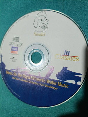 Handel Music for the Royal Fireworks Water Music CD new, classical