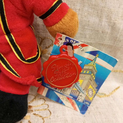 Vintage Keel Toys Beanie used, Beefeaters Simply Soft Collection