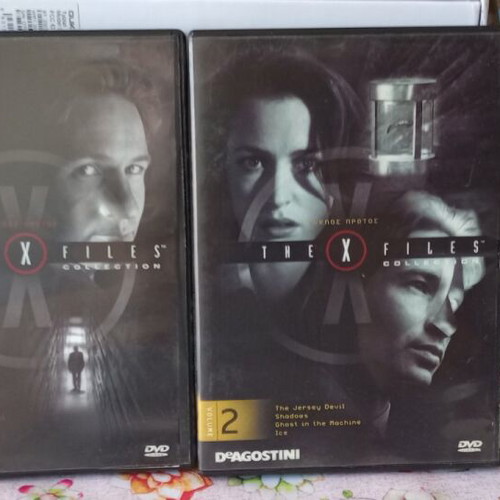 The X-Files DVD used, first season with Greek subtitles