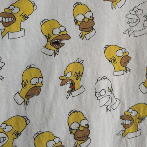 The Simpsons T-shirt like new, size L, multicolor yellow
