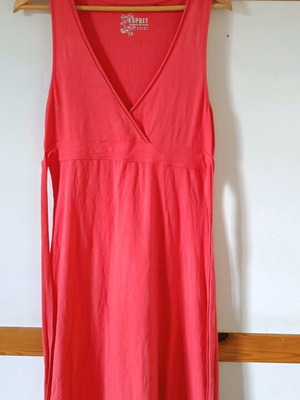 Esprit dress like new, coral, 100% cotton