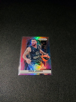 2024-25 Panini Prizm Euroleague 25th Anniversary Monaco Mike James card like new