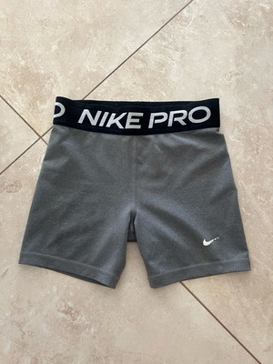 Nike Pro shorts used, grey, size L