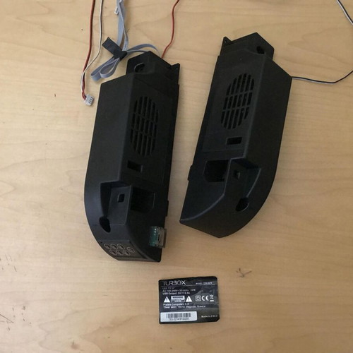 Speakers and power button for Turbo-X TV TXV-3274 used