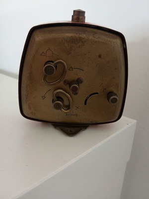 Peter alarm clock used, analog tabletop