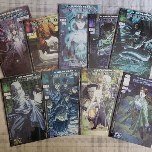 Dark Minds Complete First Series (#1-#8+#1/2) like new