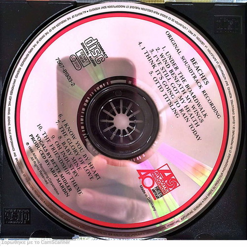 Beaches CD like new