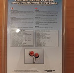 CM-304 wired headset with microphone