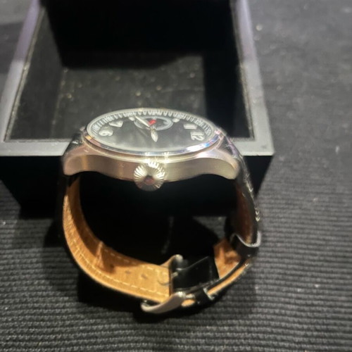 Mercedes Original piloten watch like new, black men's