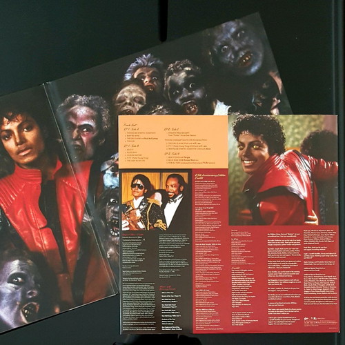 Michael Jackson Thriller 25th Anniversary Deluxe Edition double LP like new