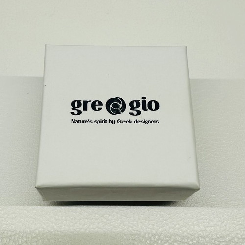 Gregio silver necklace with pearl new 925 gold tone