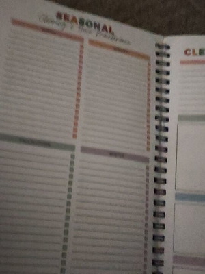 Cleaning and Decluttering Book like new