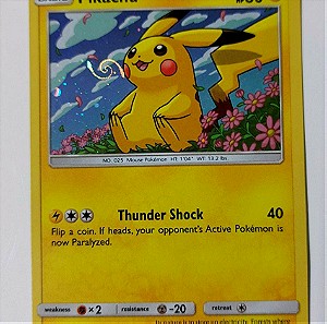 Καρτα Ποκεμον Pikachu SM 206