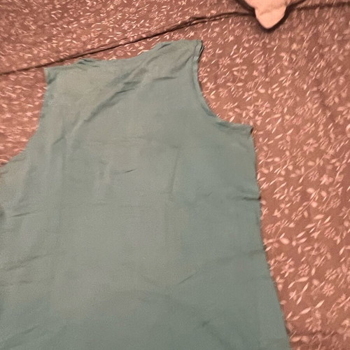 Tom Taylor sleeveless sports T-shirt used, size XL, green