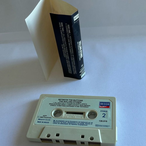 The Rolling Stones Between The Buttons cassette used