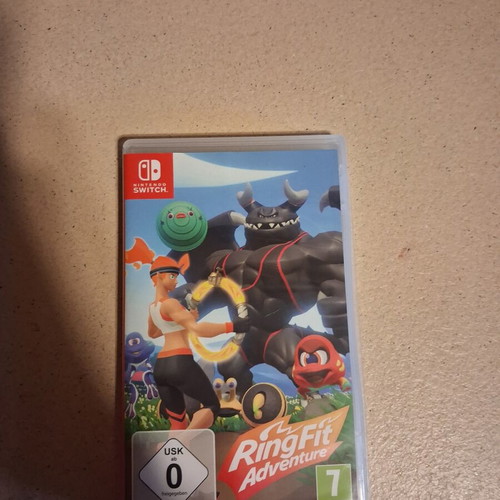 Ring Fit Adventure Nintendo Switch game like new, sports